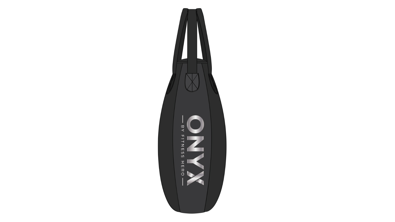 Fitness Hero Onyx Mini Teardrop Boxing Bag - Filled