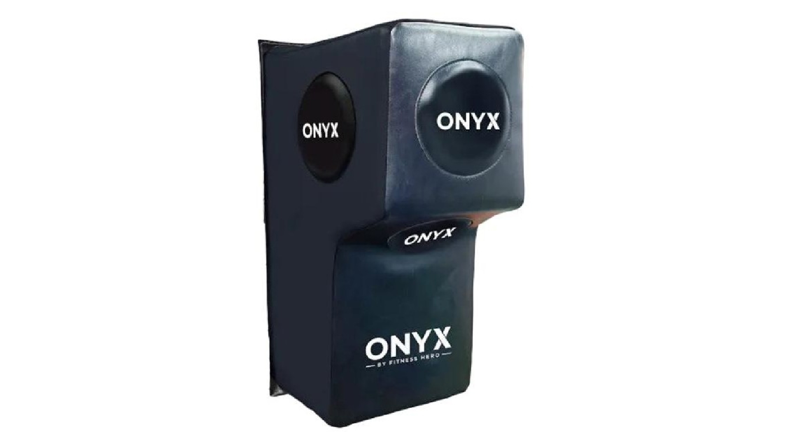 Fitness Hero Premium T-Flex Leather Onyx Wall Mounted Uppercut Pad