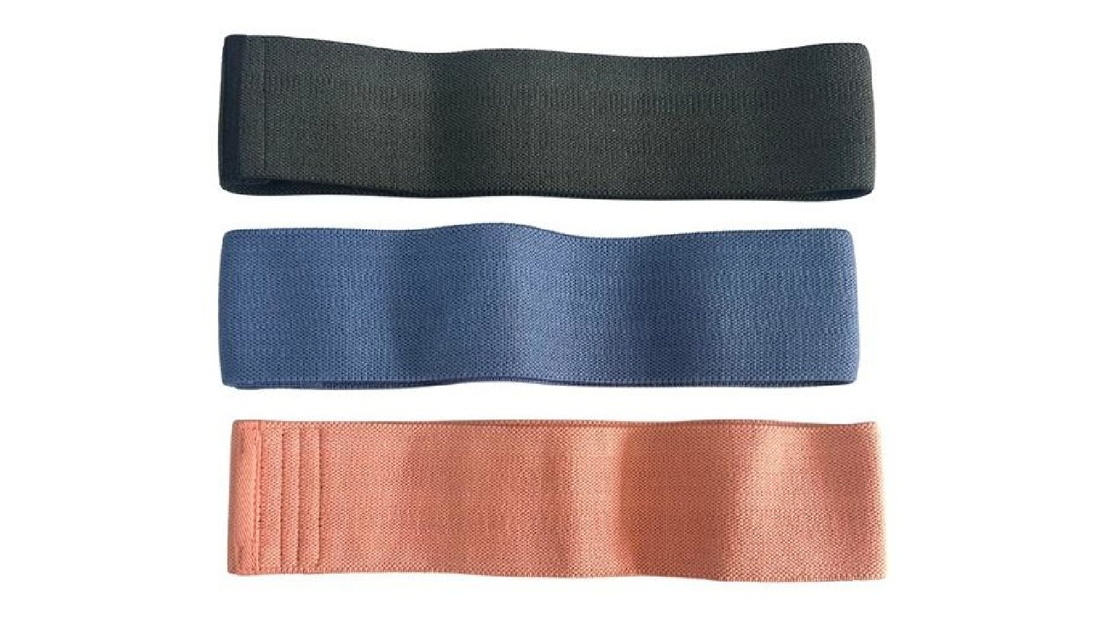 Fitness Hero 3 Full Set Fabric Woven Hip Circle Glute Bands