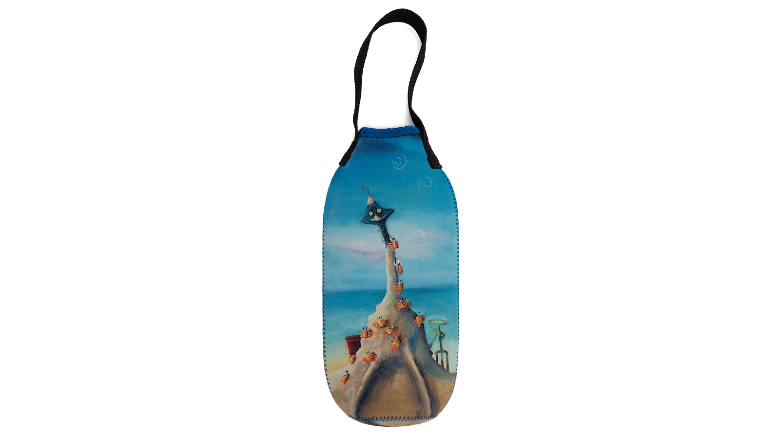 Icon Chef Michelle Pike Water Bottle Carrier 750ml - Up To His Neck In It