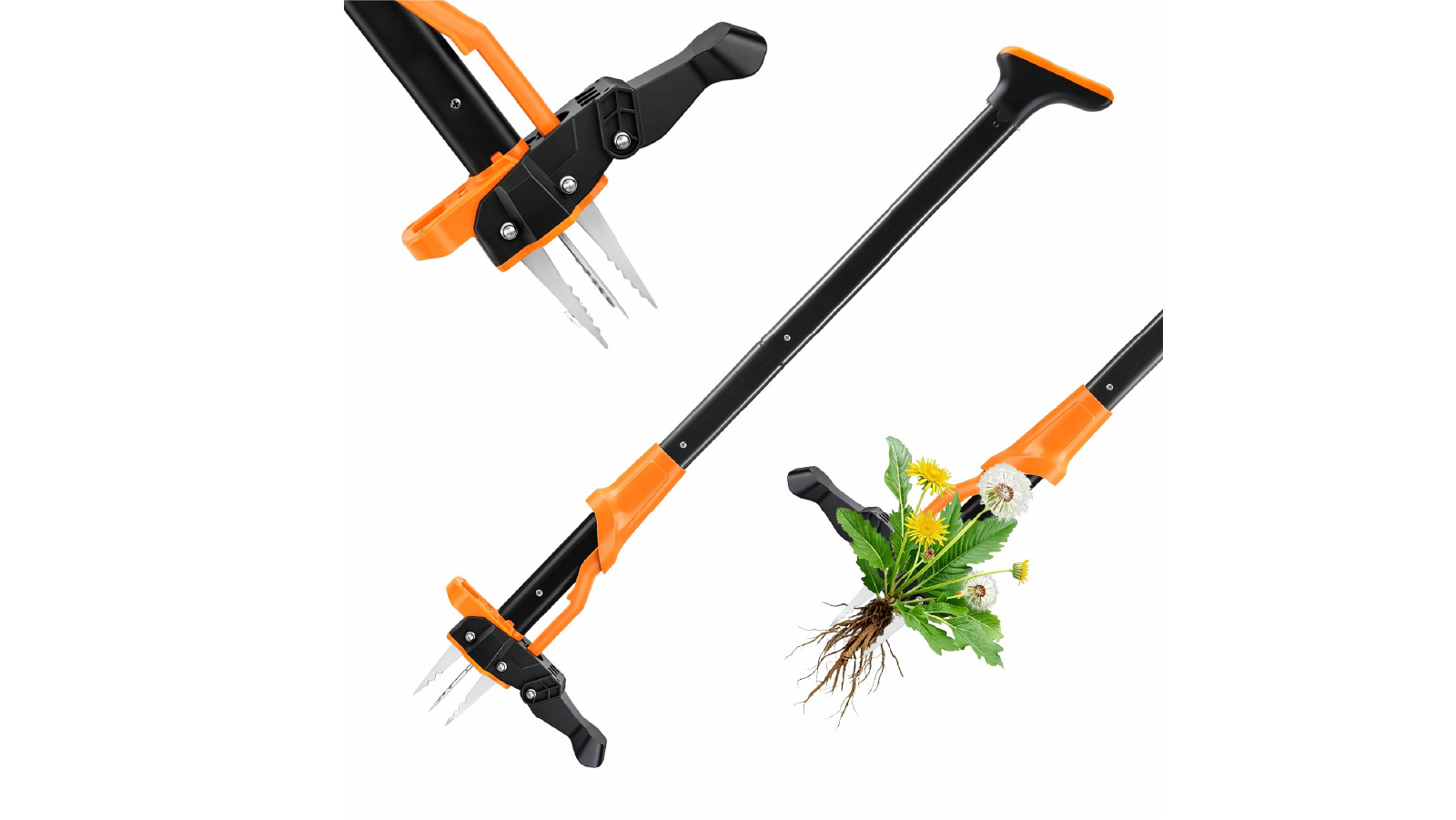  Stand Up 4 Claw Weed Puller - 99cm