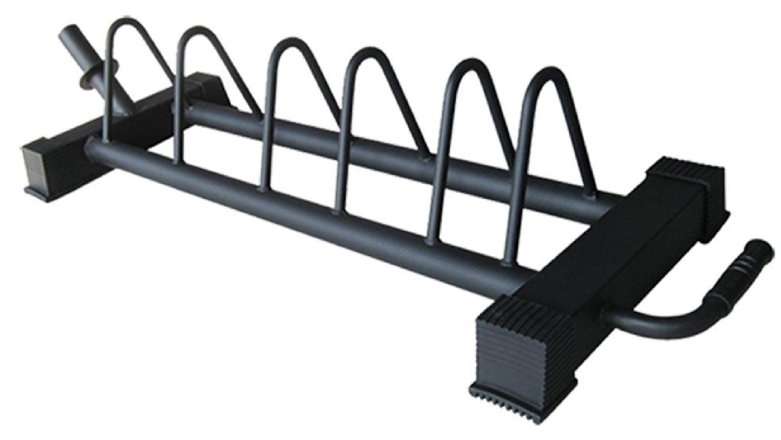 Fitness Hero Olympic Bumper Plate Floor Rack with Handle – Reload X Series