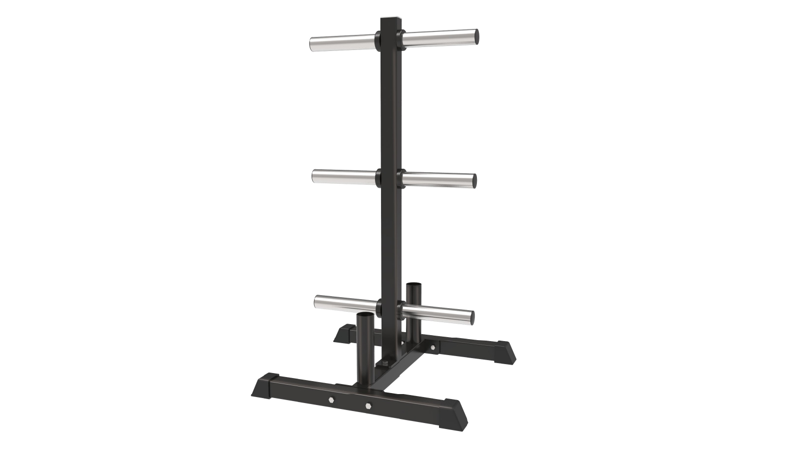 Fitness Hero Dominator Series Olympic Weight Plate Tree and Barbell Holder