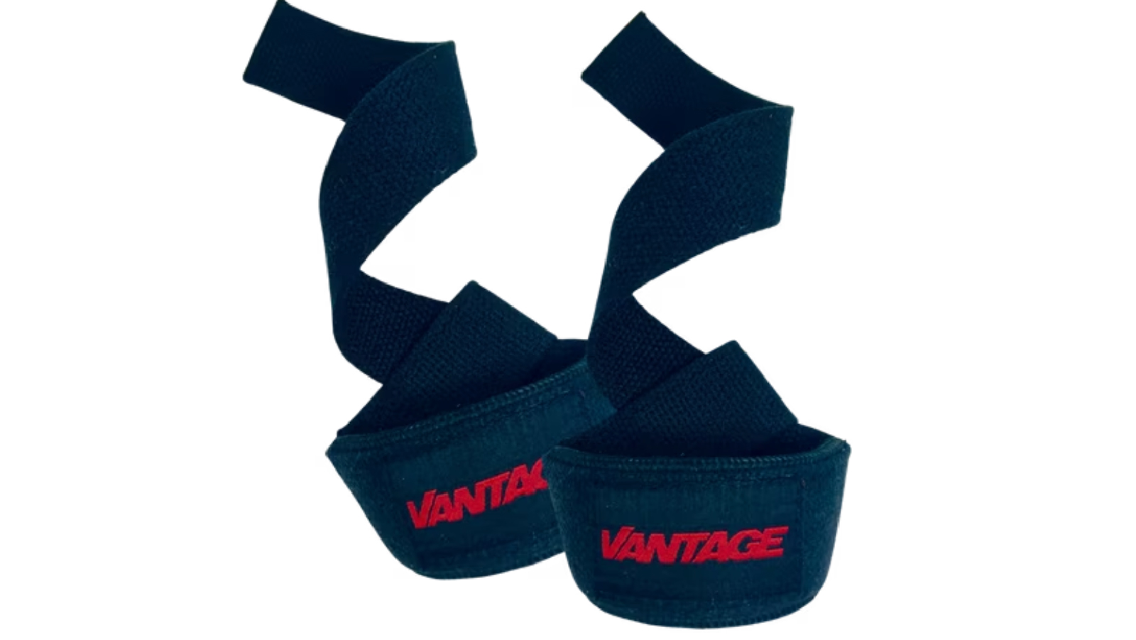 Vantage Strength Single Tail Lifting Straps - Black