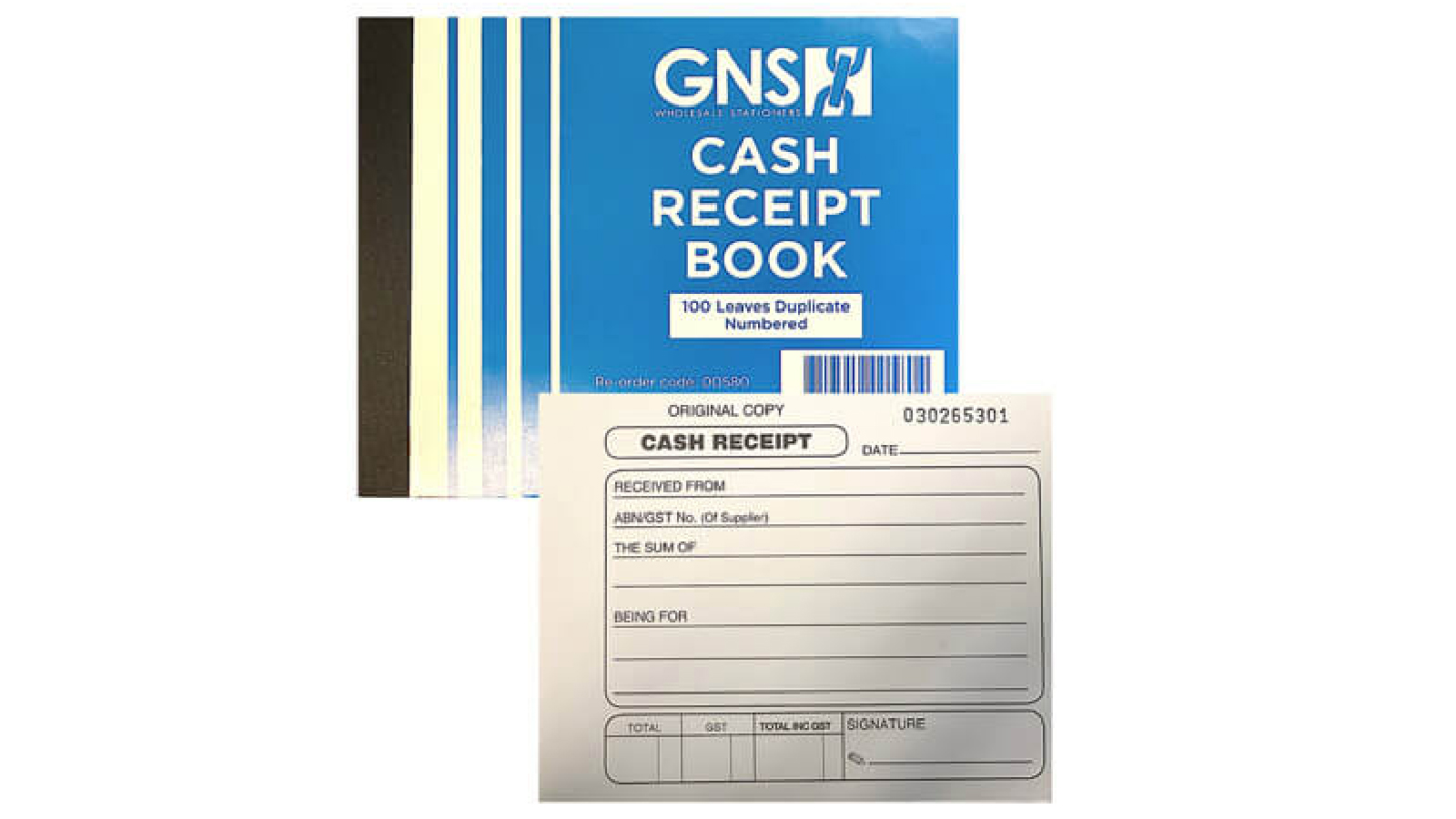 Number Less Receipt Books Latestbuy 20 Pack of 100 Leaves Duplicate Numbered Cash Receipt Book ...