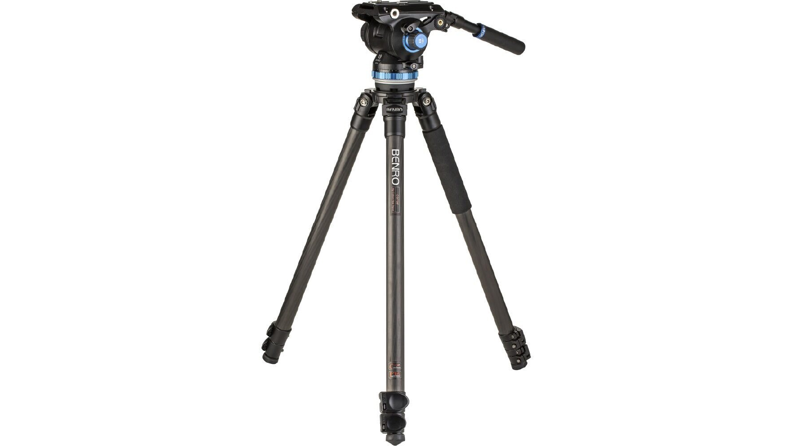 Benro C373F Carbon Fibre Single Tube Video Tripod Kit with S8PRO Fluid Video Head