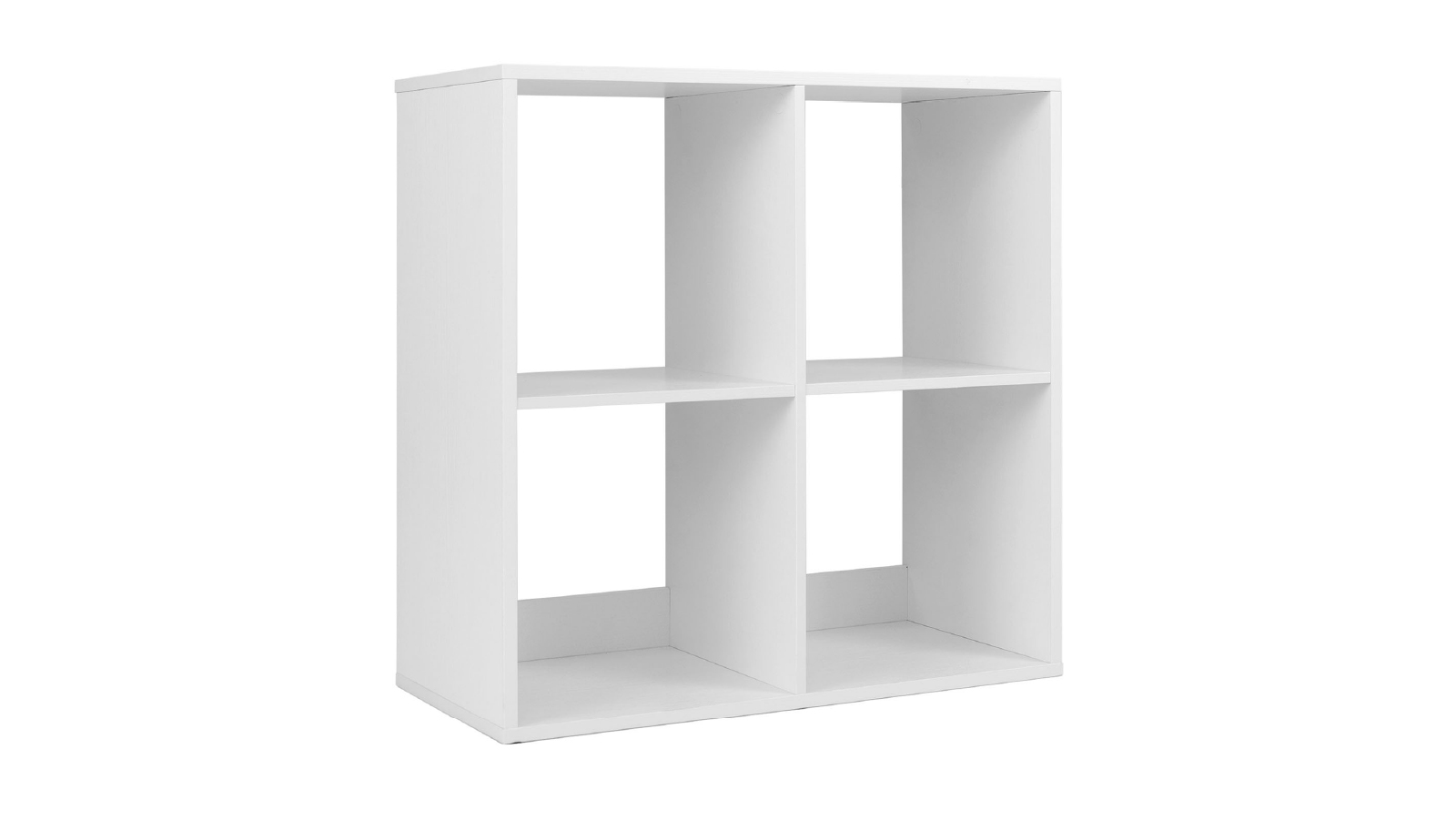 Costway 4 Tier Open Display Bookshelf - White