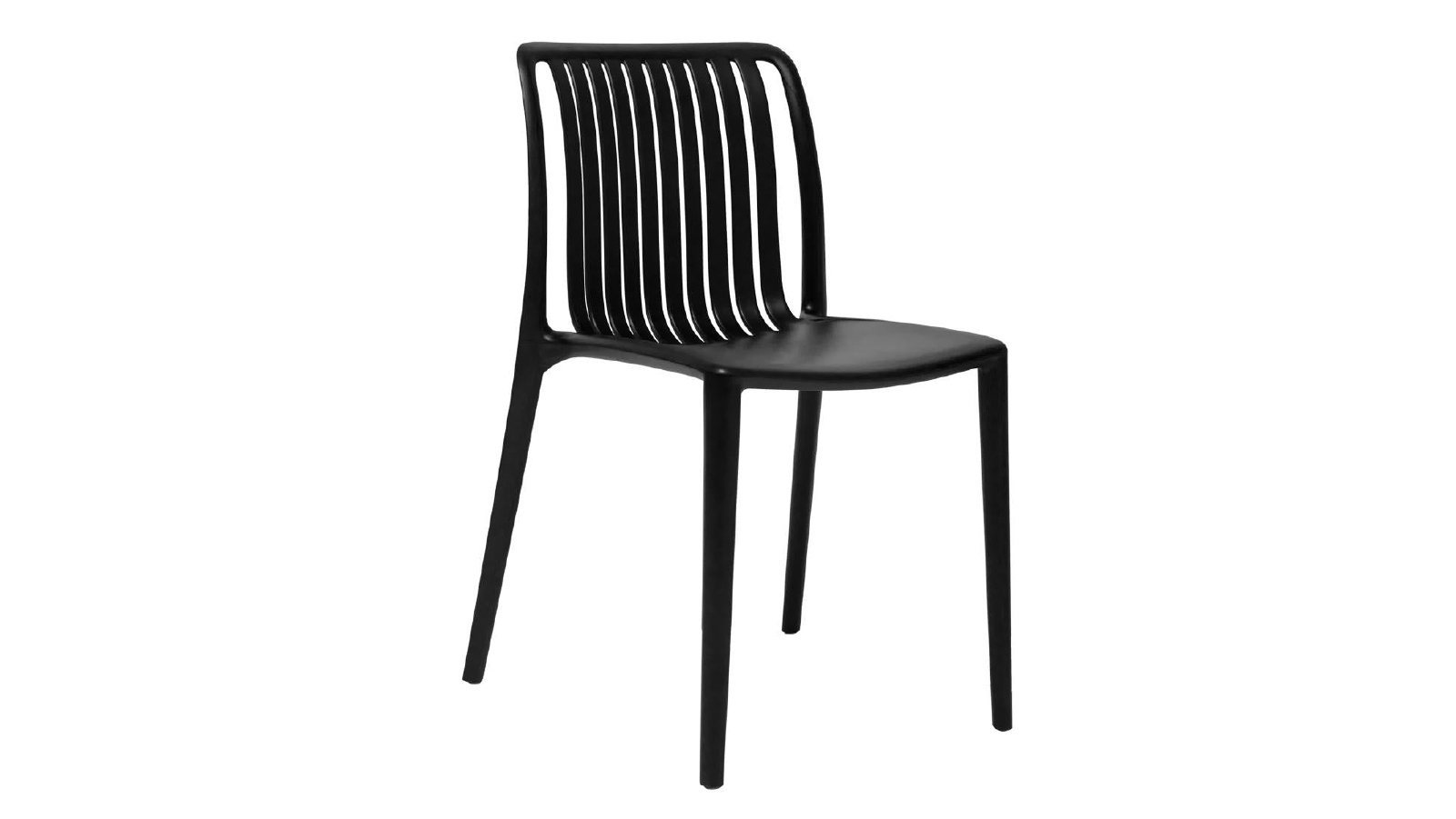 Bolero 2 Pack of Verona Cafe Chairs - Black