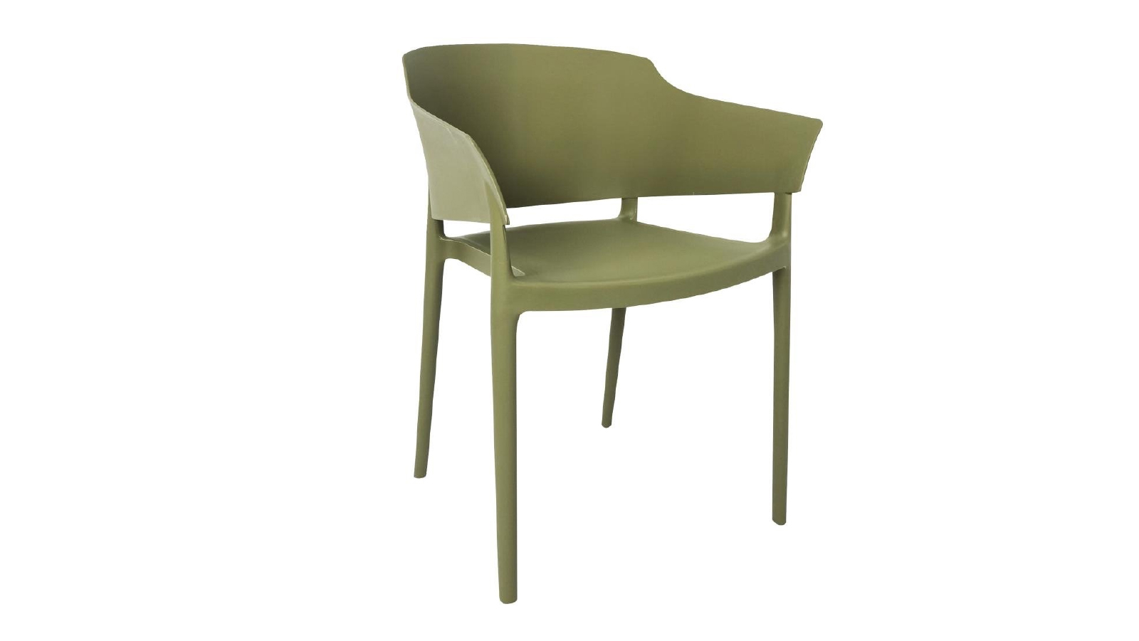 Bolero 2 Pack of Lorenzo Cafe Chairs - Green Tea