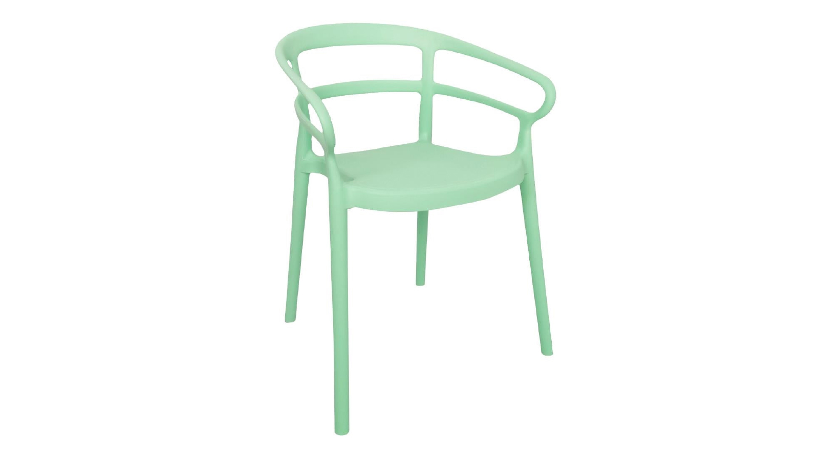 Bolero 2 Pack of Mateo Cafe Chairs - Mint Green