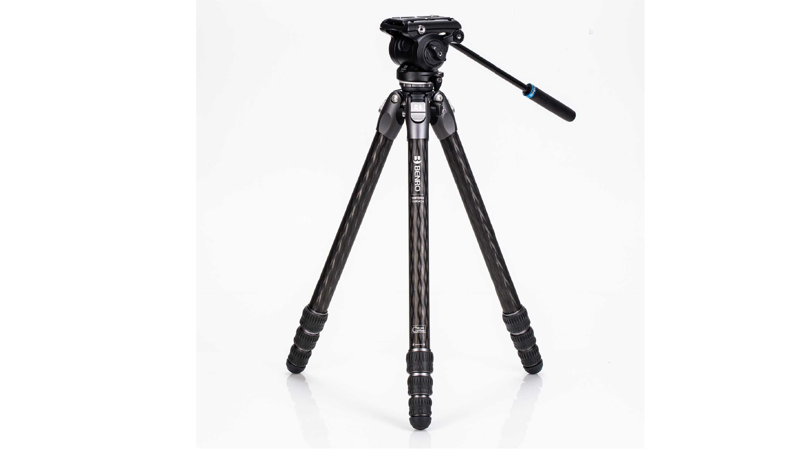Benro Tortoise 34CLV with S4PRO Head Carbon Fibre Video Tripod Kit