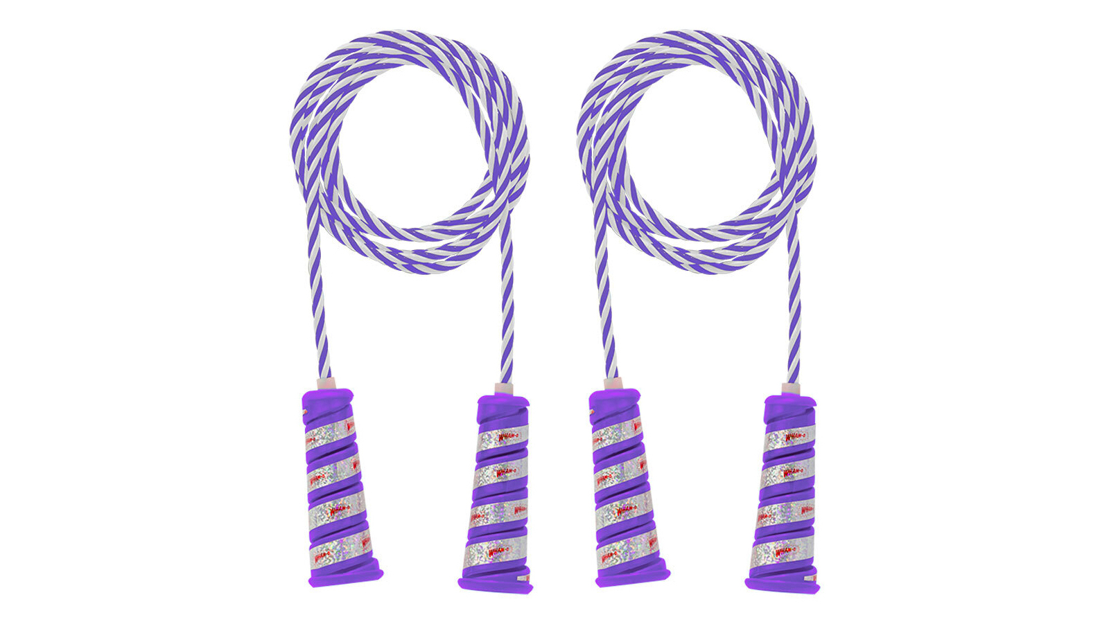 2 Pack Wham O 2.13m Hula Hoop Jump/Skipping Rope Kids/Children Toy 5 years - Assorted