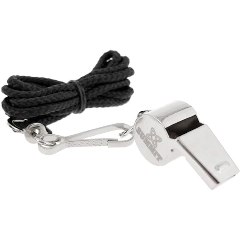 Summit Brass Sports Whistle for Referee/Match/Outdoor/Camping/Training with Lanyard
