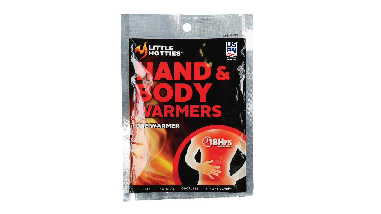 Little Hotties 5 Pair Hand And Body Warmers 18hrs Pure Heat Air Activated