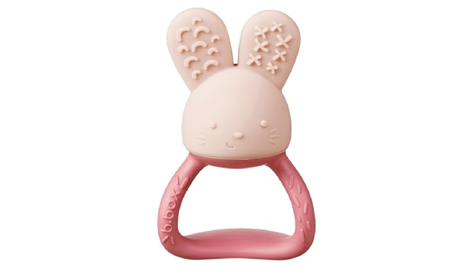B.box Chill And Fill Teether For Soothing Baby Gums - Blush