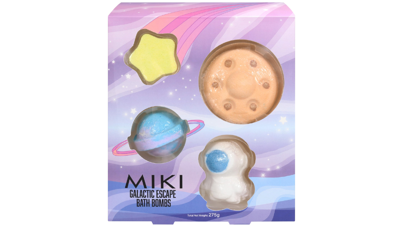 Miki Galactic Escape Bath Bomb Set
