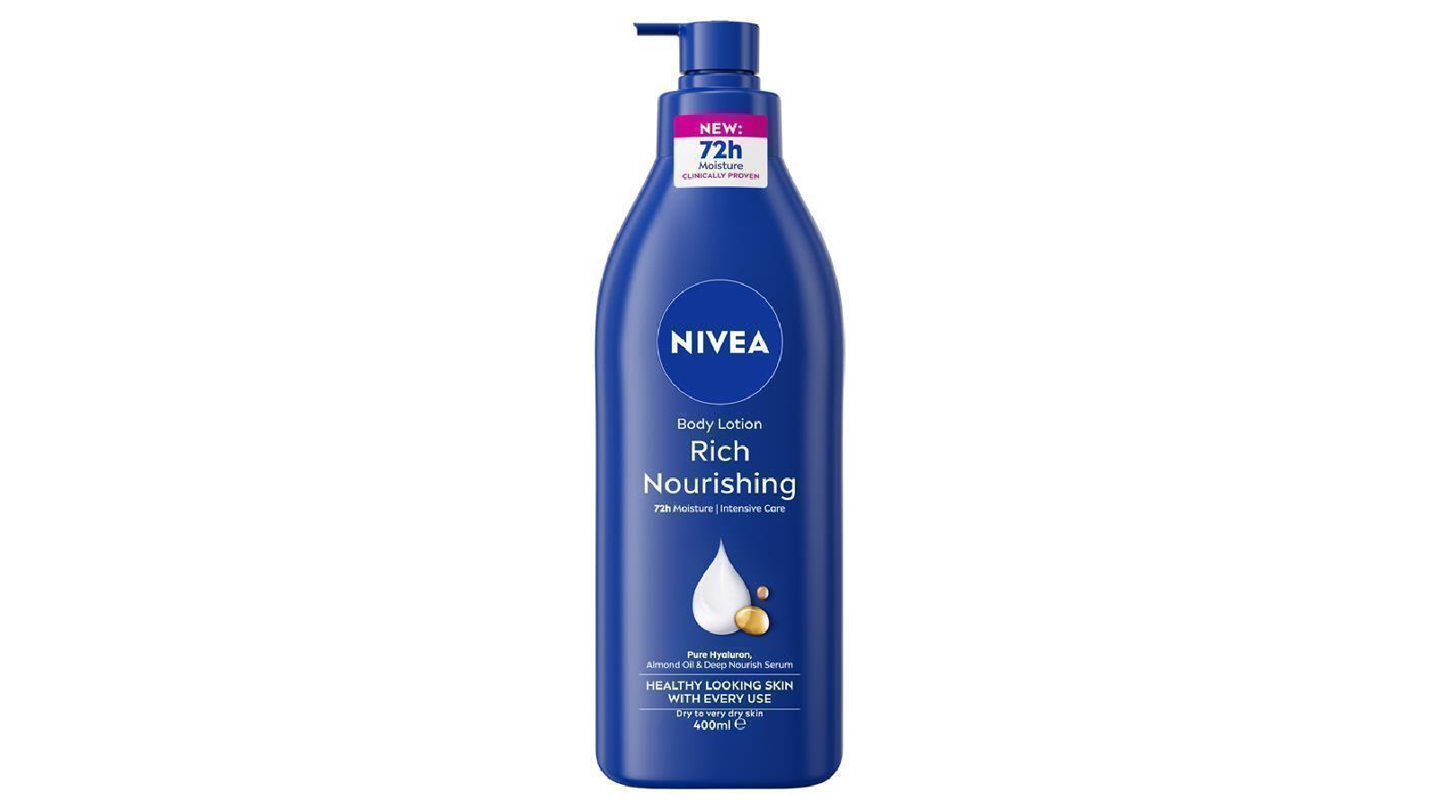 Nivea Rich Nourishing Body Lotion for Dry to Very Dry Skin - 400ml