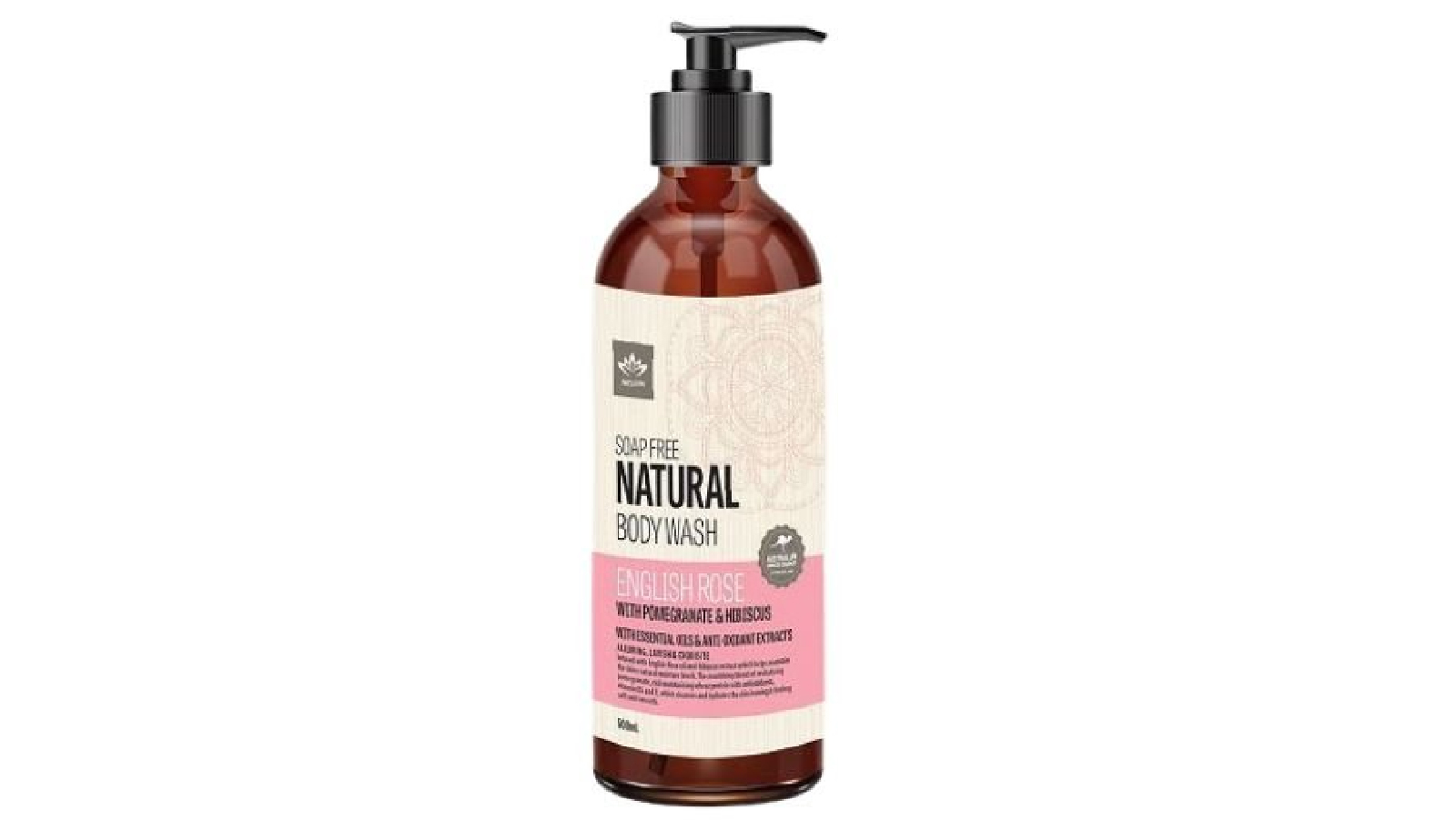 Nelum Body Wash English Rosevb - 500ml