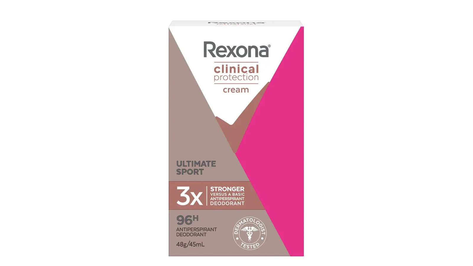 Rexona Clinical Protection Antiperspirant Deodorant for Women Ultimate Sport-  45ML