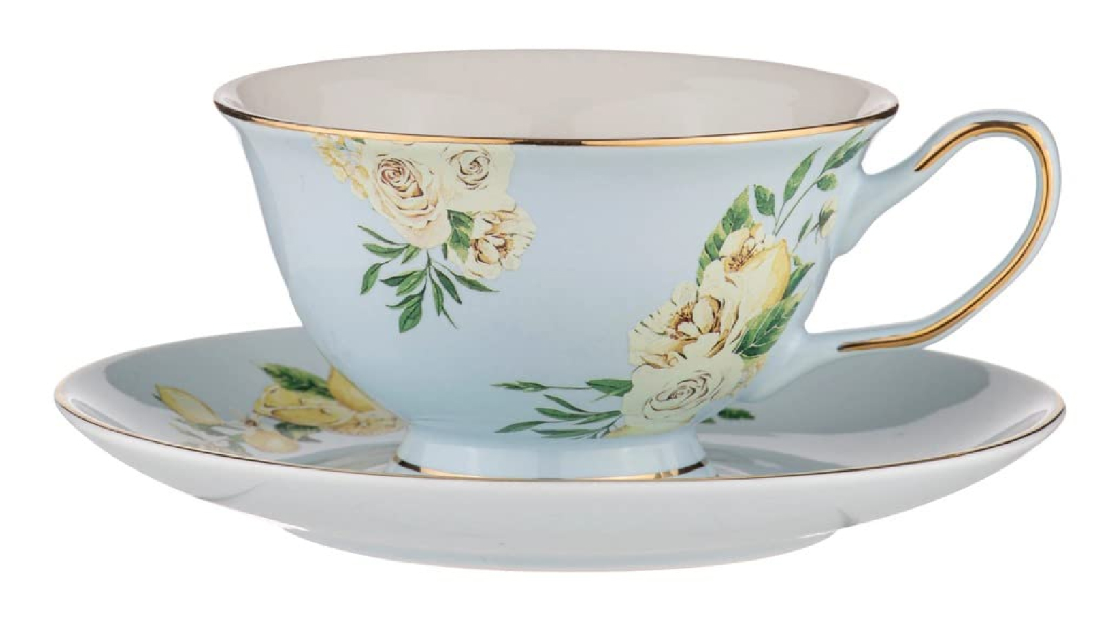 Ashdene Citrus Blooms Cup and Saucer