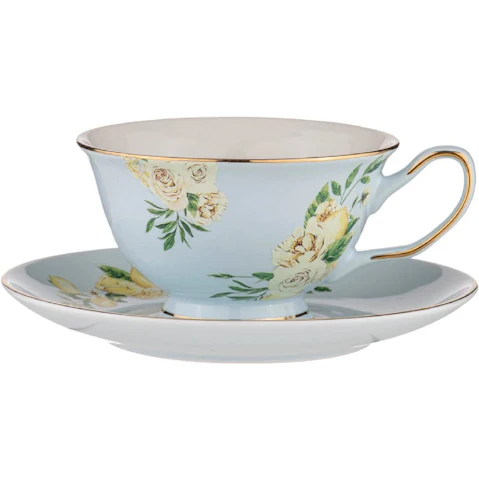 Ashdene Citrus Blooms Cup and Saucer