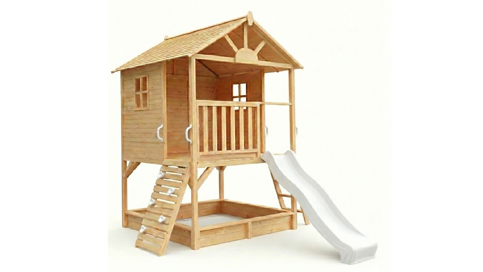Hide & Seek Kids My Kidz Shack Cubby House  - Bright White Accessories