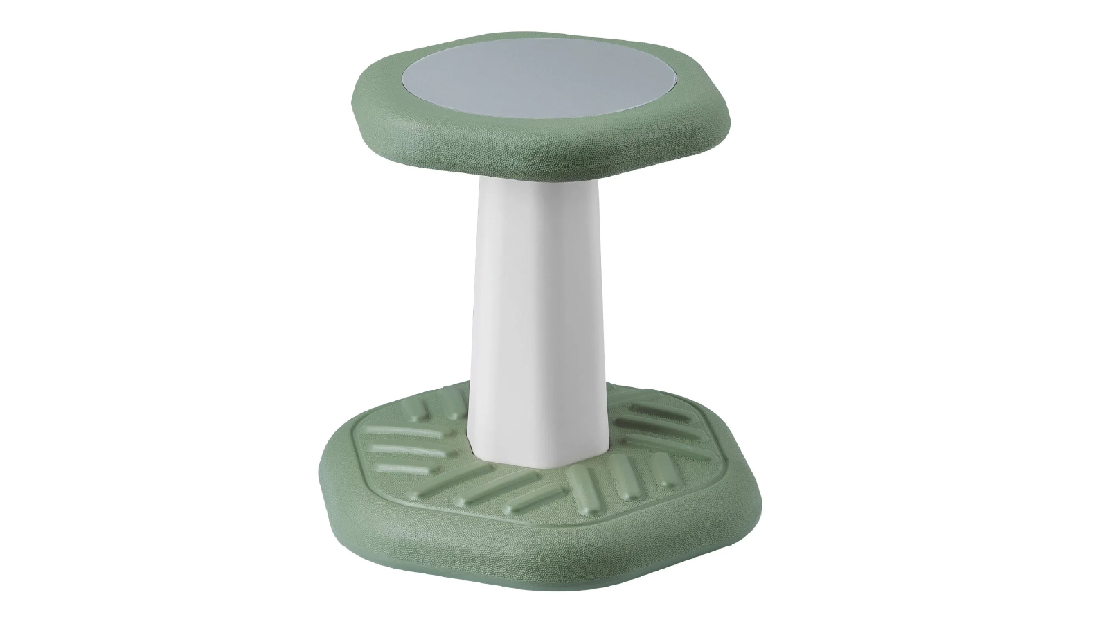 Pretty & Practical Kids Wobble Chair Active Chair with Sponge Cushion fot Kids Age 3-7 - Green