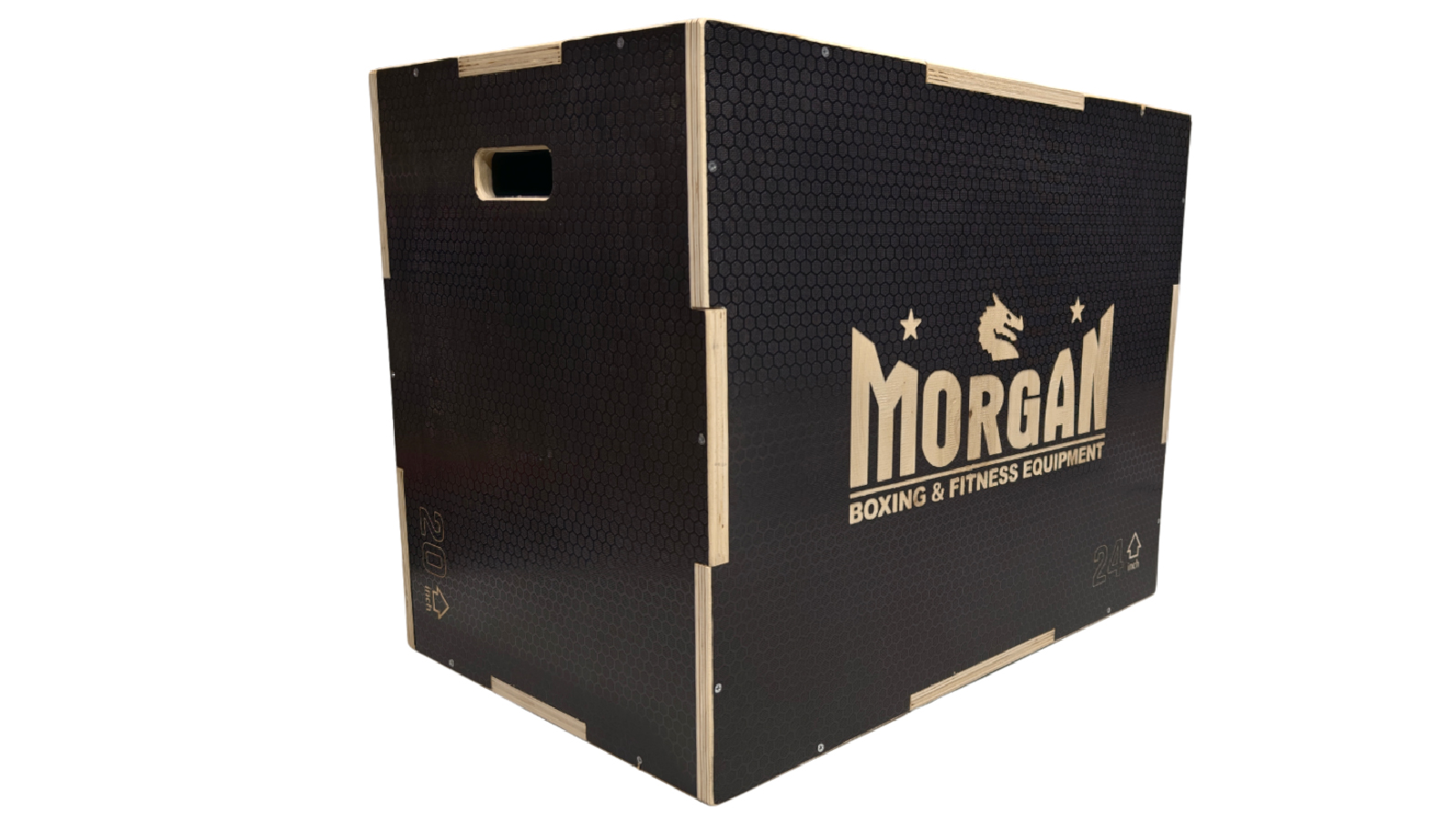 Morgan Sports V2 Non Slip 3 In 1 Timber Plyometric Box