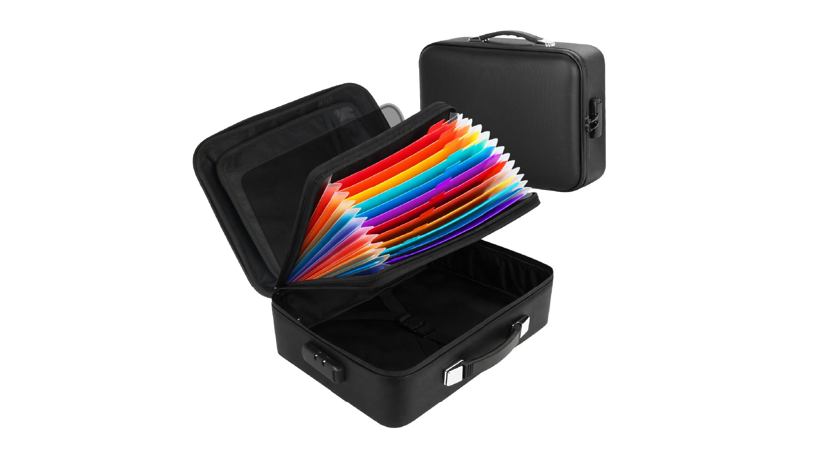 Fireproof Document Box with Combination Lock - 38 x 28 x 11.5cm 