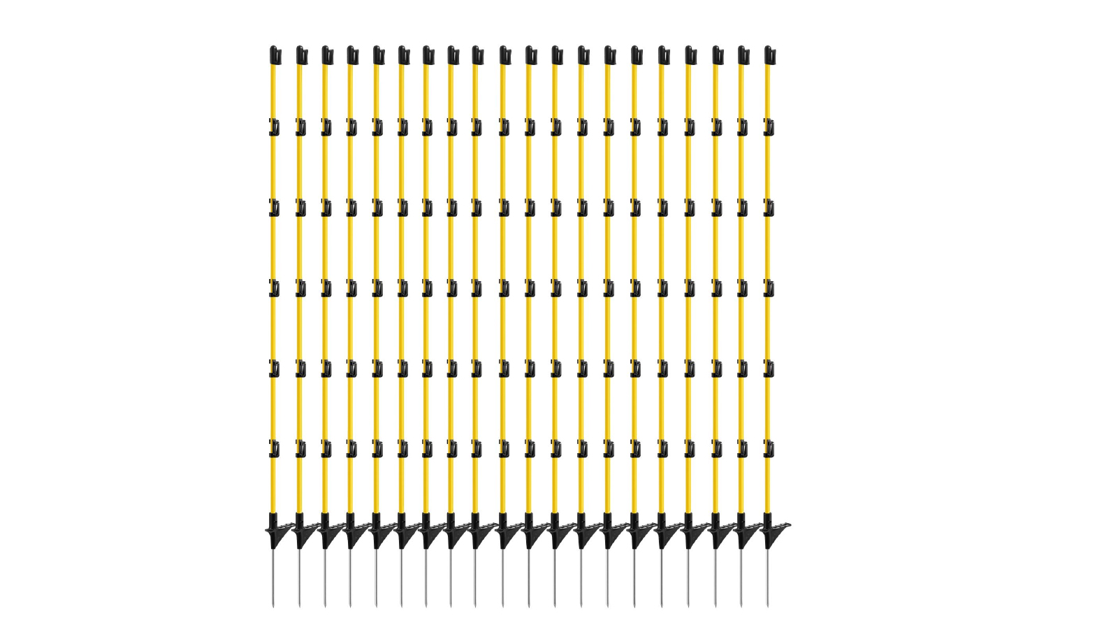 20 x Electric Fence Posts - 127cm 