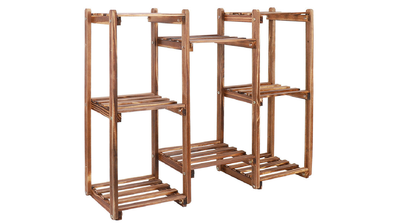 Pretty & Practical Flexible Combination Plant Stand Rack