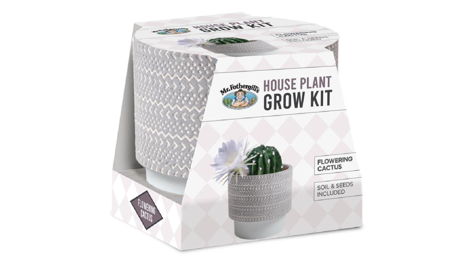 Mr. Fothergills Flowering Cactus House Plant Grow Kit