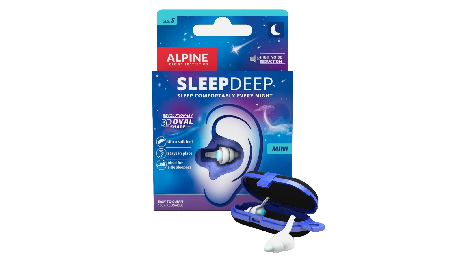 Alpine SleepDeep Multi Pack + Mini Earplugs - M/L