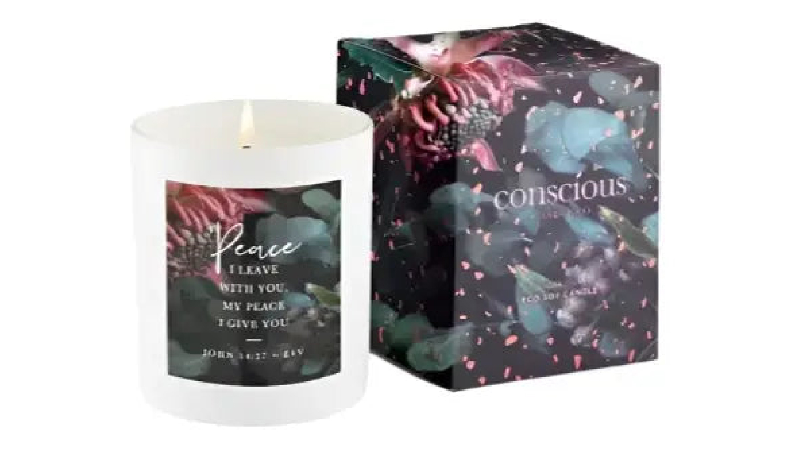 Conscious Candles Eco Luxe Copper Candle English Pear and Freesia - 270ml