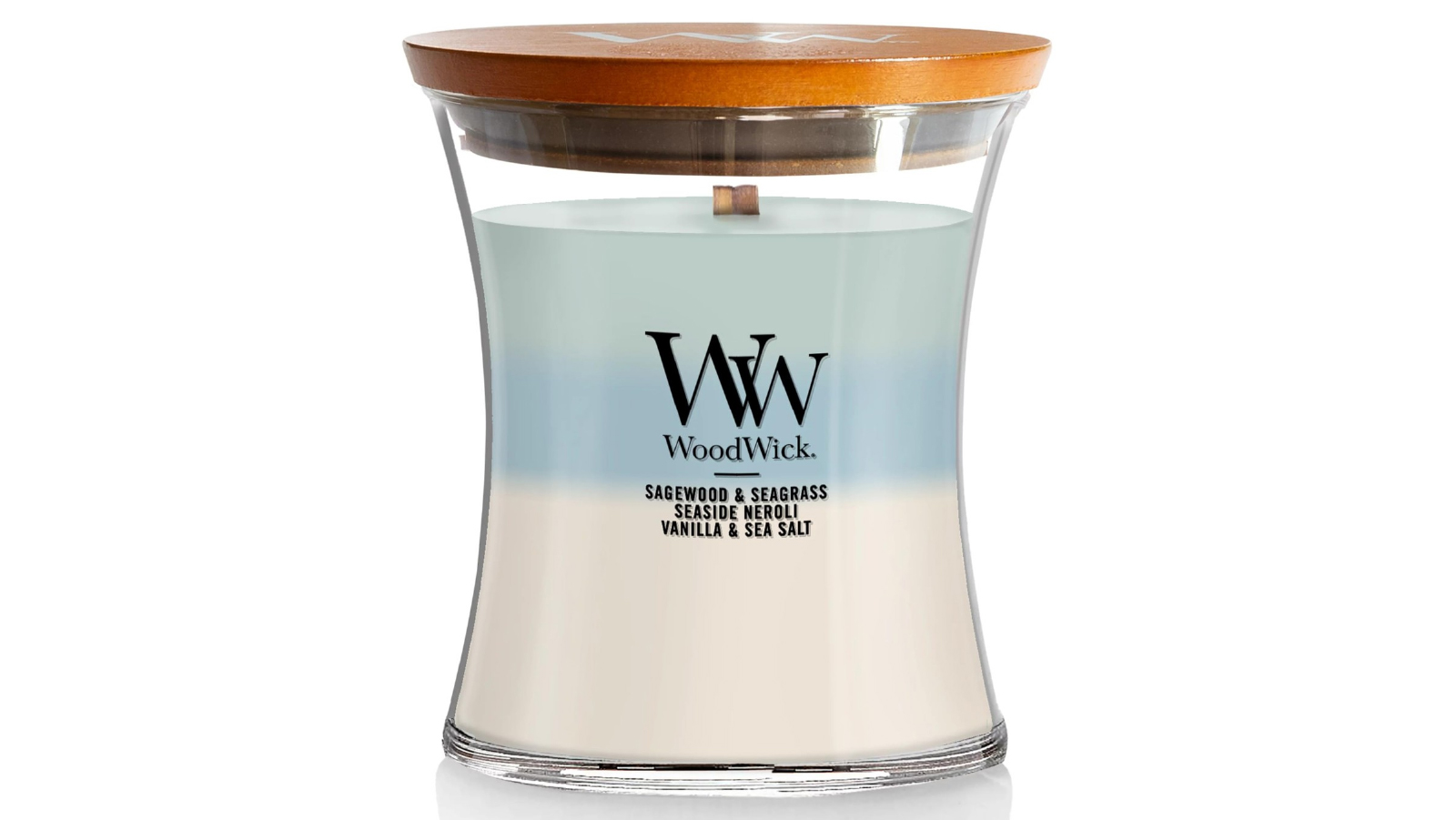 WoodWick Oceanic Trilogy Medium Jar Scented Candle - 275g