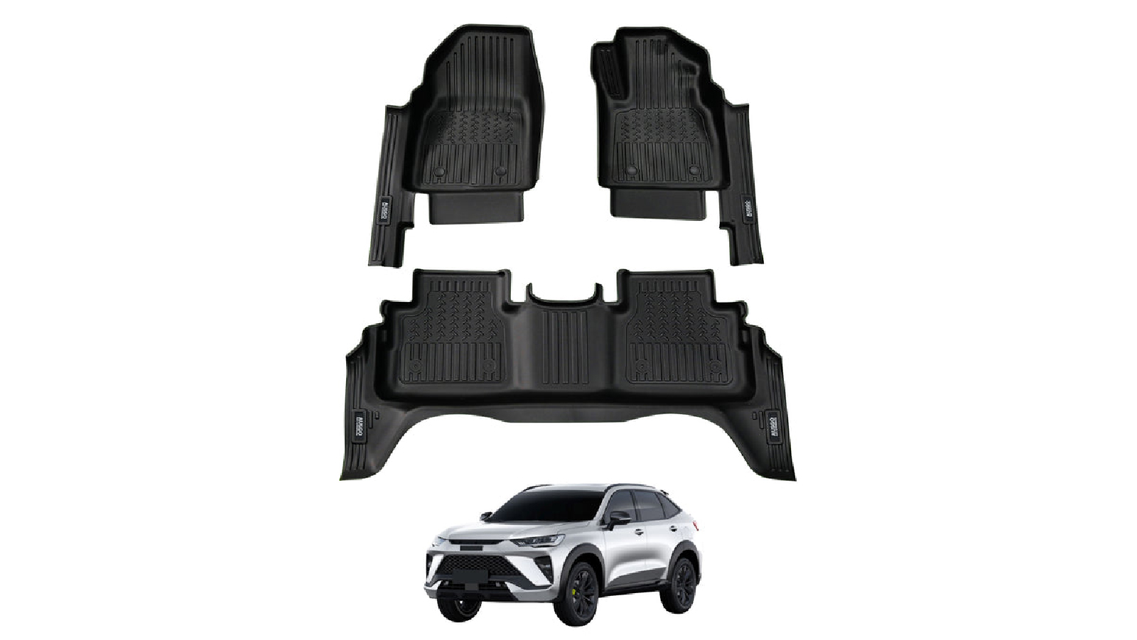 AUSGO 7D Car Floor Mats Compatible for Haval H6GT B03 Series 2022 - Onwards