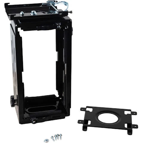 Screenmounts Flexi-Desk Accessory Under Desk PC Holder/Mount for CPU