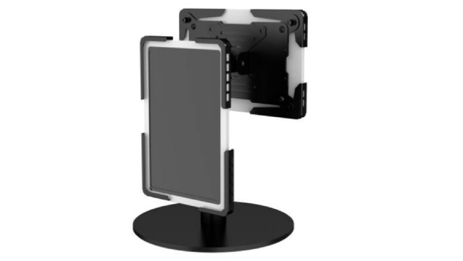 Mountech IPad Tablet Monitor Security Table Touch Stand Dual Side Display Tilt Rotate DTS-7
