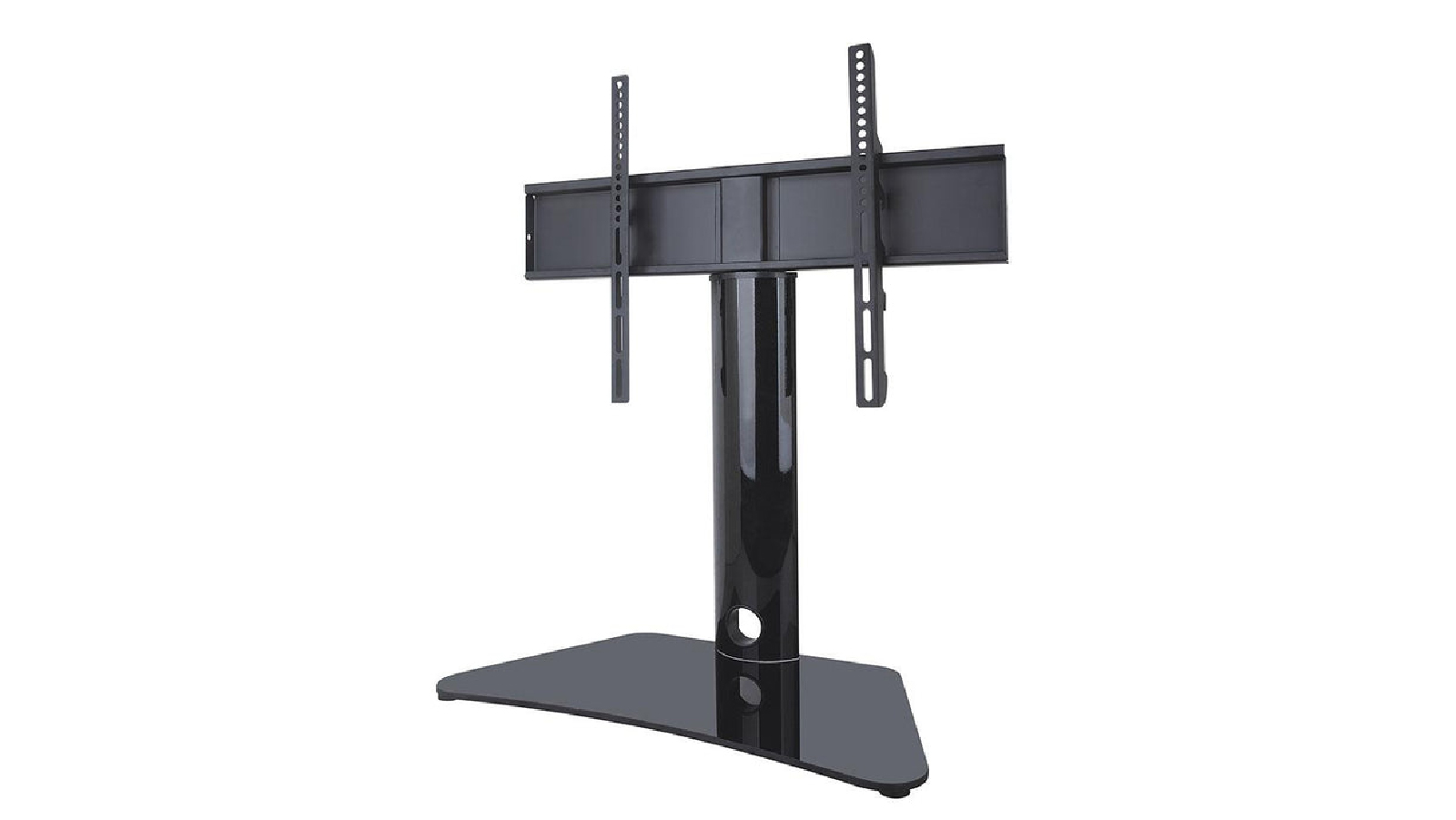 Screenmounts MT301 Premium Tabletop TV Stand with Swivel and Height Adjustment - Black