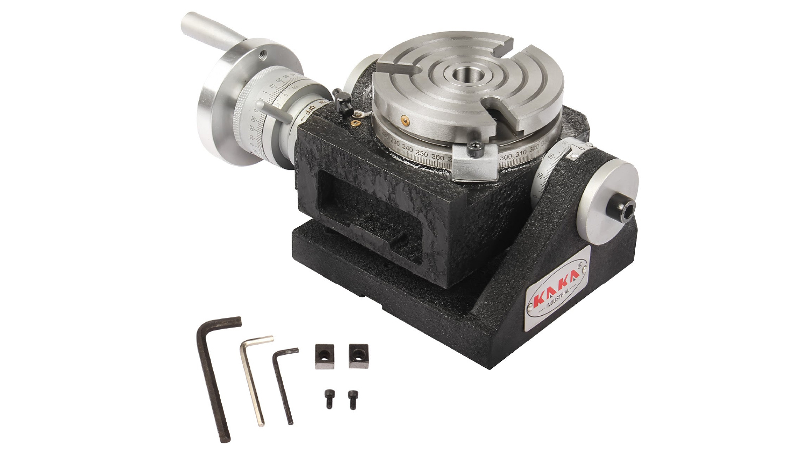 Kang Industrial TSK-4 110mm Diameter Tilt Rotary Table with T Slots