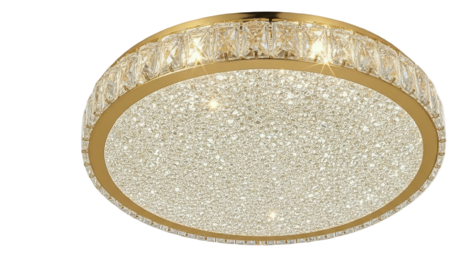 Element Lighting EDAN 500mm Crystal Ceiling Light - Gold