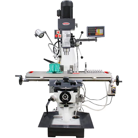 Kang Industrial Drilling Milling Machine with 3-Axis DRO and Gear Milling Head