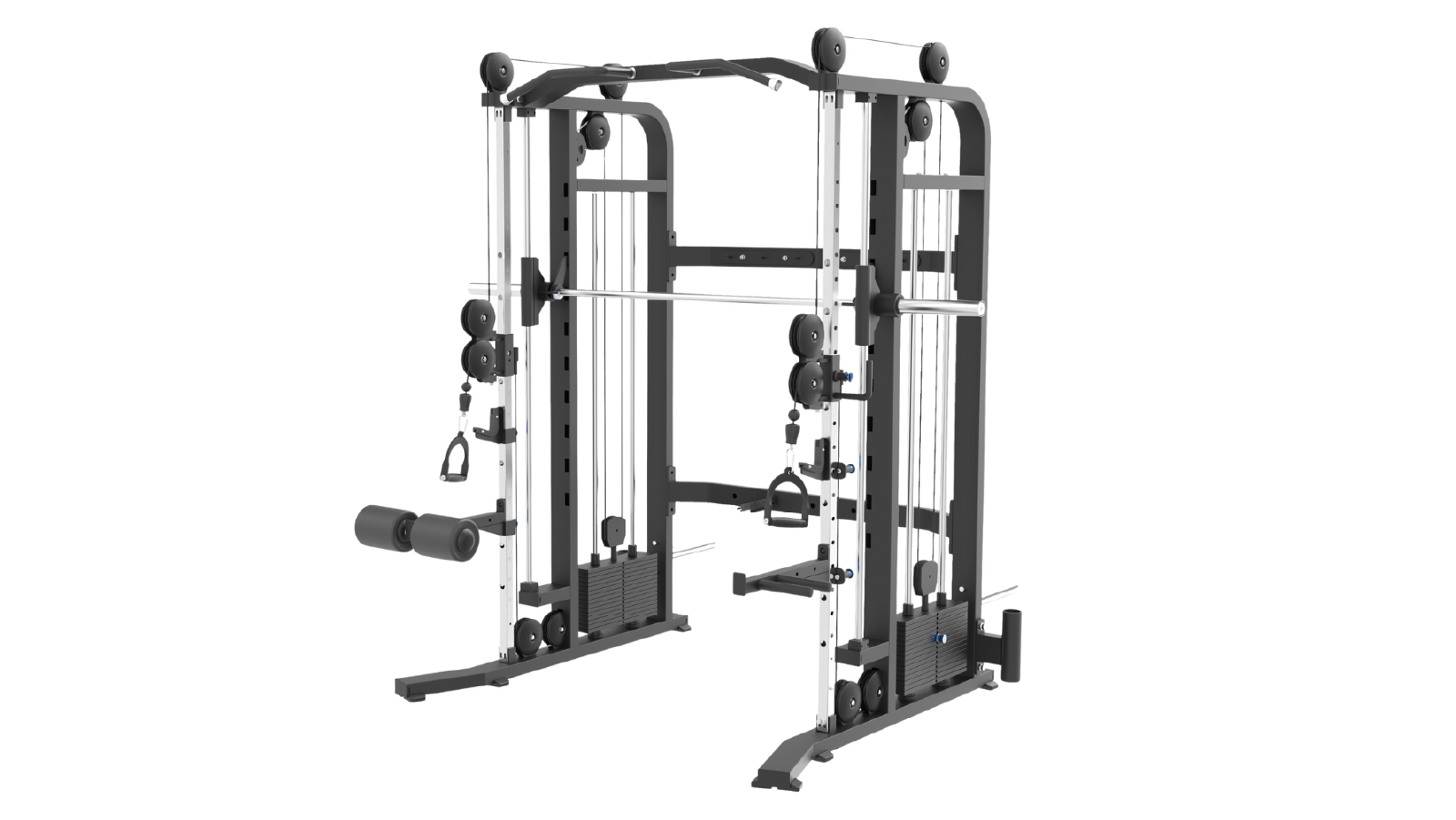 Fitness Hero Synergy Series 3 in 1 Smith Machine Pin Loaded with 2 x 80kg Weight Stack 