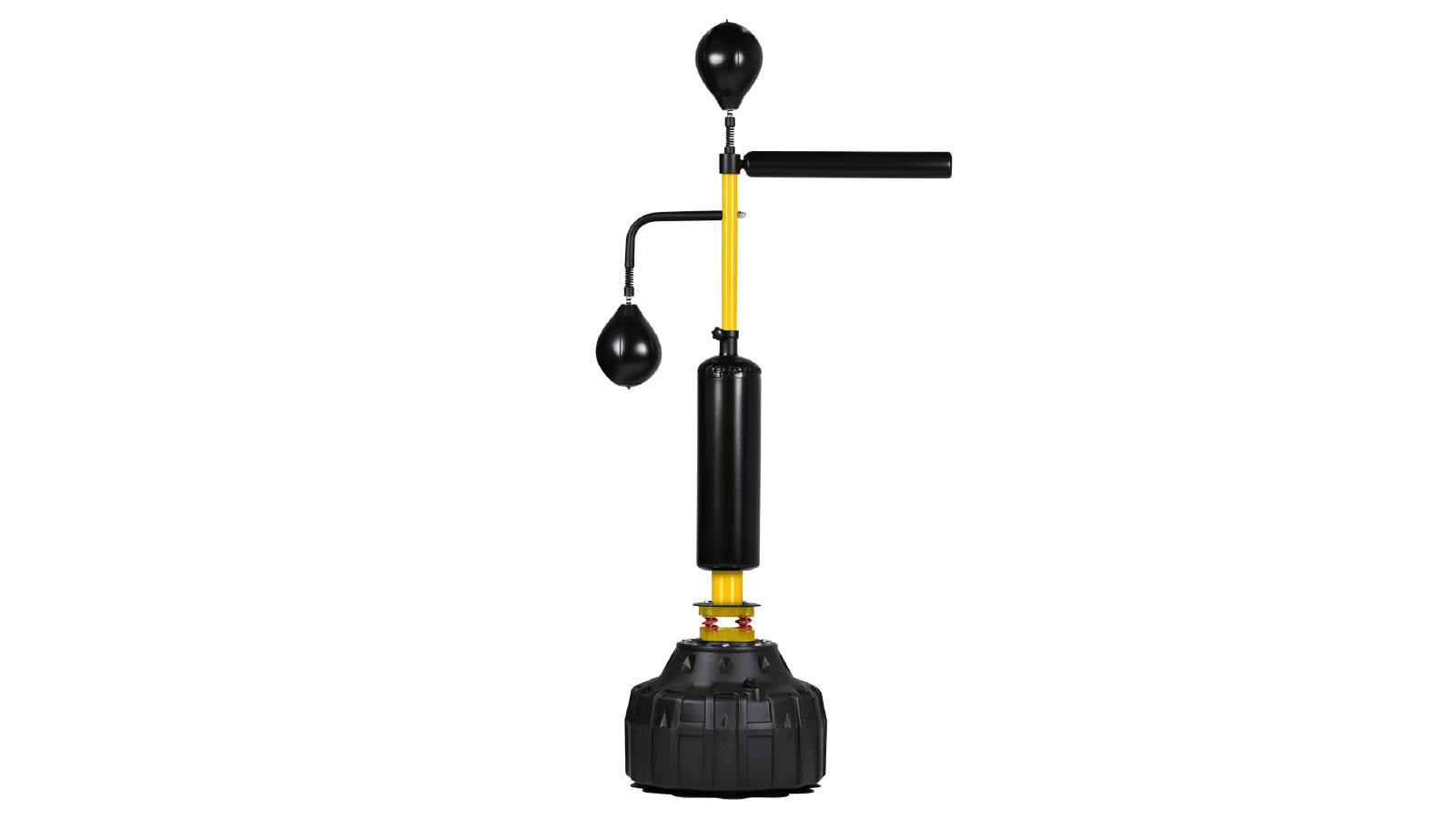 Advwin Freestanding Heavy Bag Station with Dual Reflex Speed Ball and 360 Degree Spinning Bar