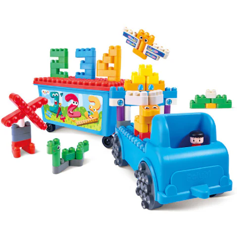 PolyM Count and Play Tow Truck