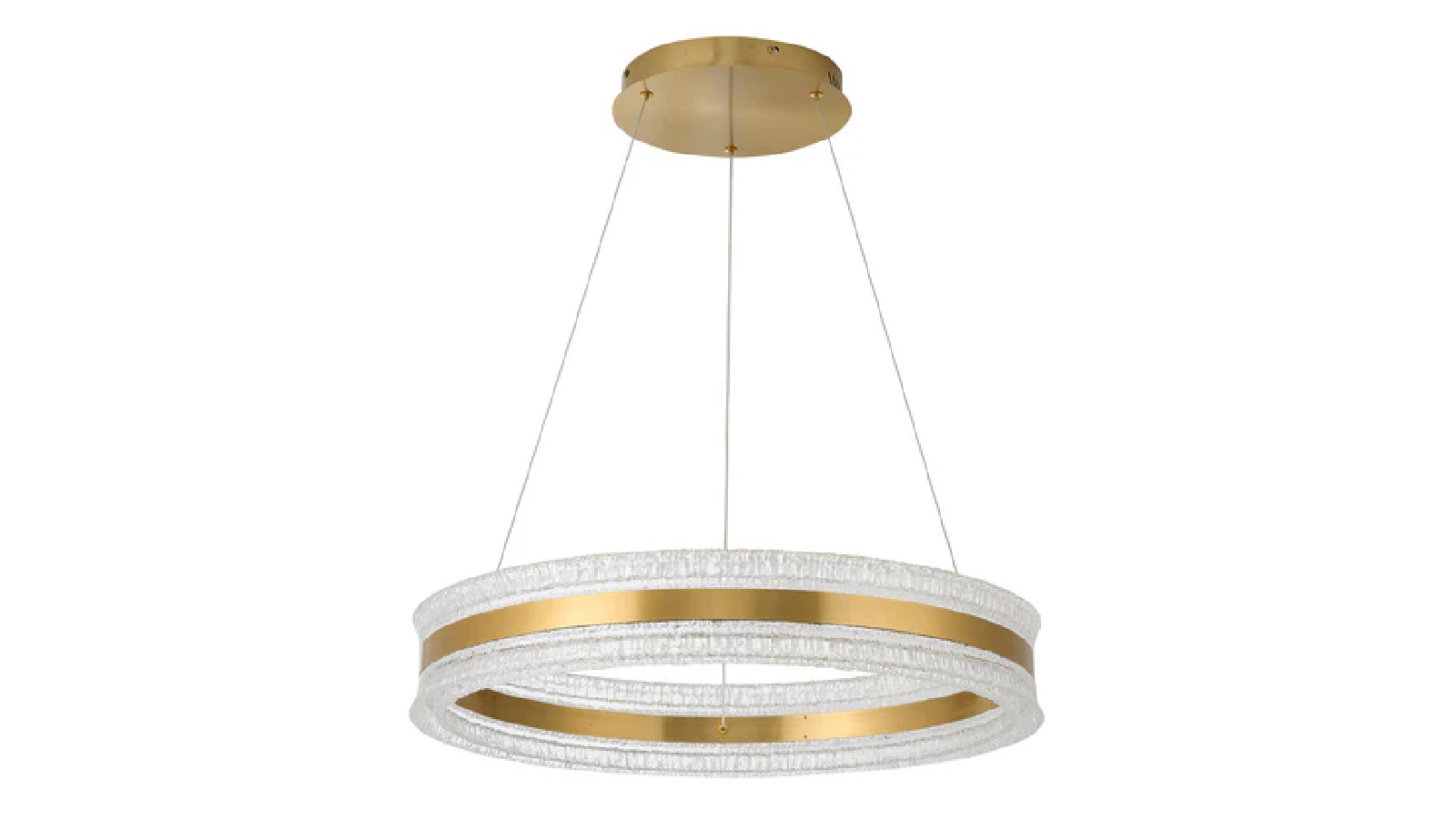 Lexi Lighting Apex Inbuilt LED CCT Halo Pendant Light