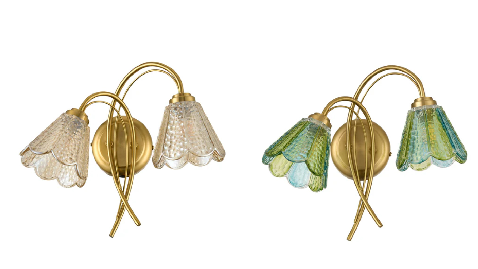 Lexi Lighting Coraline 2lt Wall Light 
