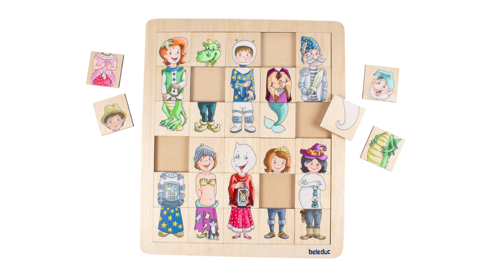 Beleduc Match and Mix Fantasy Puzzle