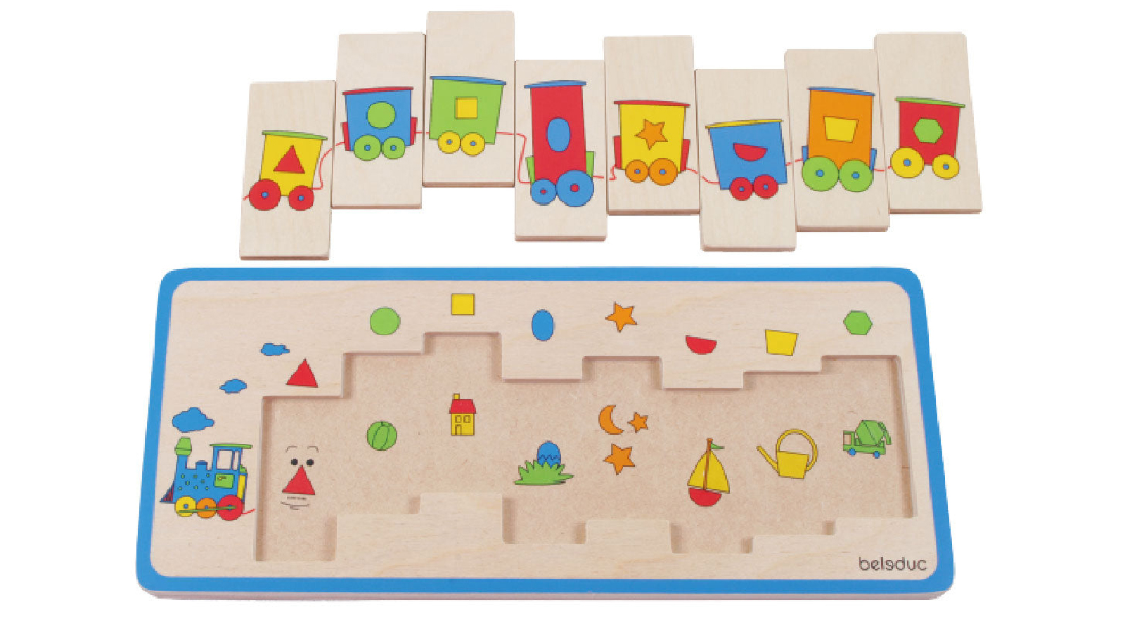 Beleduc Matching Puzzles - Train