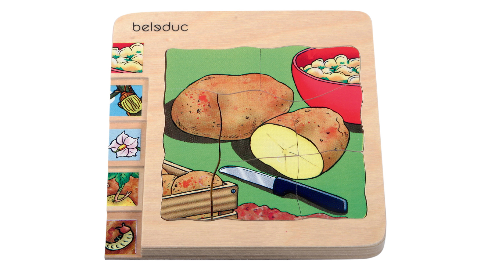 Beleduc Multilayer Puzzless - Potato